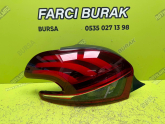 PEUGEOT 208 MAKYAJLI LEDLİ SOL DIŞ STOP SIFIR İTHAL 2015-