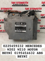 0225459232 MERCEDES W202 W210 MOTOR BEYNİ 0195454632 ABS BEYNİ