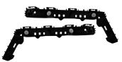 TOYOTA COROLLA  SAĞ ARKA TAMPON BRAKETİ 52575-02230