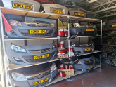 ÖZMEN OPEL ASTRA F G H J ÖN TAMPON SAĞ SOL FAR SİS PANJUR IZGARA