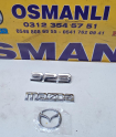 Mazda 323 Bagaj Yazıları
