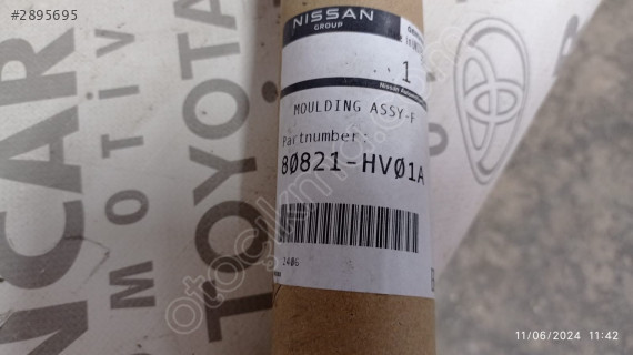 SAN QASHQAİ J11 2014 2021 SOL ÖN KAPI NİKELAJI 80821-HV01A