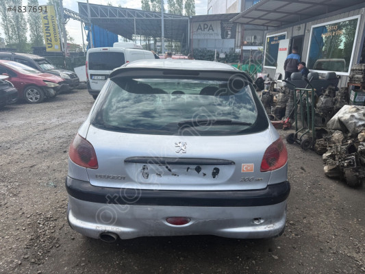 PEUGEOT 206 SOL ARKA STOP