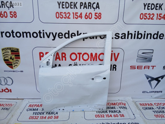 Renault express sol ön kapı beyaz orijinal çıkma