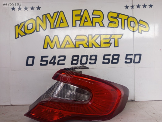 FIAT egea sağ arka stop tamirli