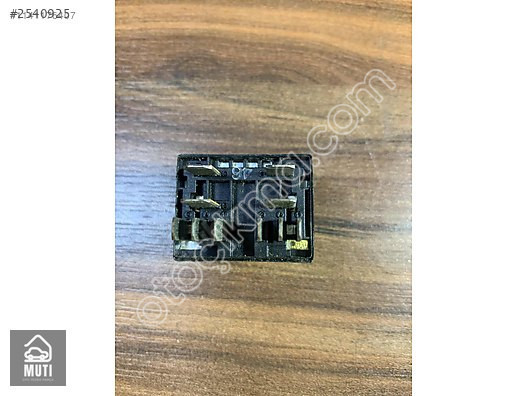 12V RÖLE 5 UÇLU MİKRO (ÇİFT PLATİN) (DİRENÇLİ) ROLE PA66GF25