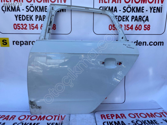 Audi A3 hatchback sol arka kapı orijinal lokallik temiz