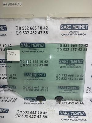 ÇIKMA RENAULT FLUENCE SOL ARKA KAPI CAMI