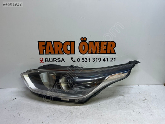 KİA CEED SOL ÖN FAR ORJİNAL MERCEKLİ