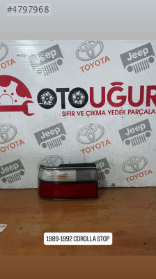 1989-1992 MODEL TOYOTA COROLLA STOP