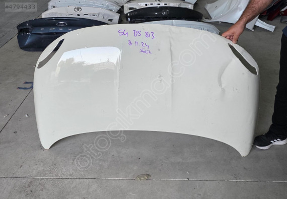 FİAT 500 E BEYAZ MOTOR KAPUTU ORJINAL