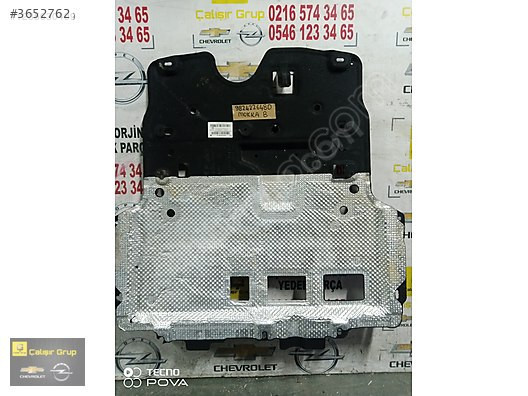 Opel Corsa F Motor Alt Muhafaza Oem 9824226480 Çıkma Sökme