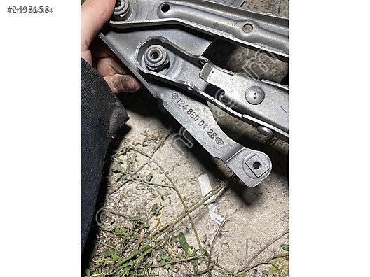 MERCEDES W124 ORJİNAL KAPUT MENTEŞE TAKIMI KOMPLE SAĞ-SOL
