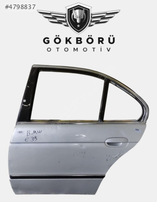BMW 5 SERİSİ E39 GRİ SOL ARKA KAPI DOLU