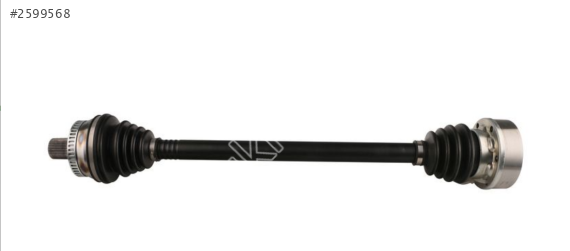 Audı A4 Sağ Aks 641mm 8e0407272ae-8e0407272bs Alz 01-08 otocikma