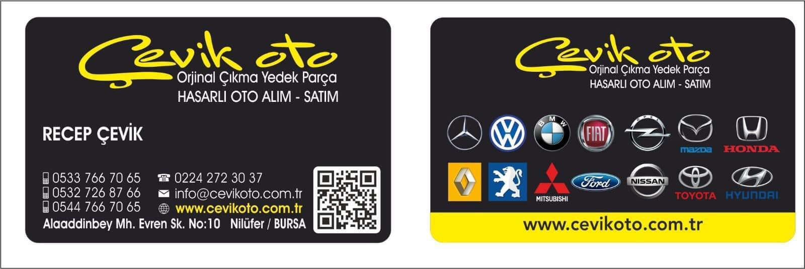 ÇEVİK OTO ÇIKMA