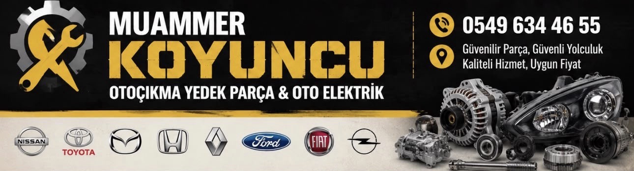 Koyuncu Oto Çıkma Orjinal Yedek Parça
